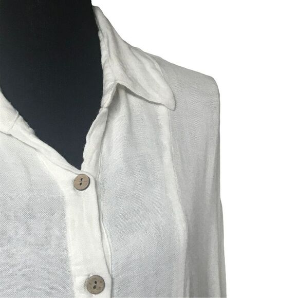 Vintage Havana Sparkle Stripes Tie Front Crop Top N0302 - Picture 4 of 12